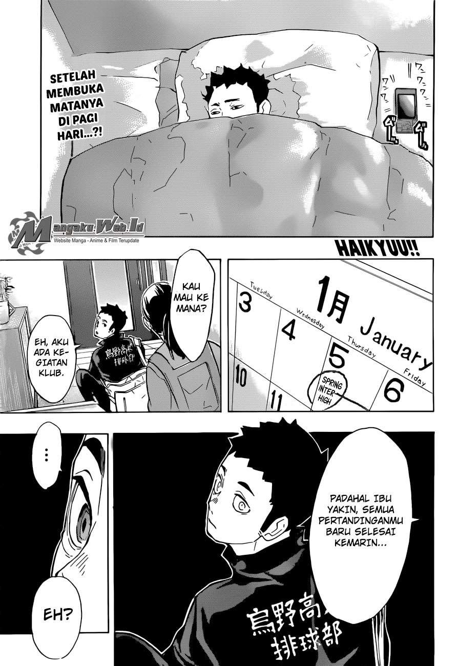 Manga Haikyuu!! Chapter 229 gambar nomor 2