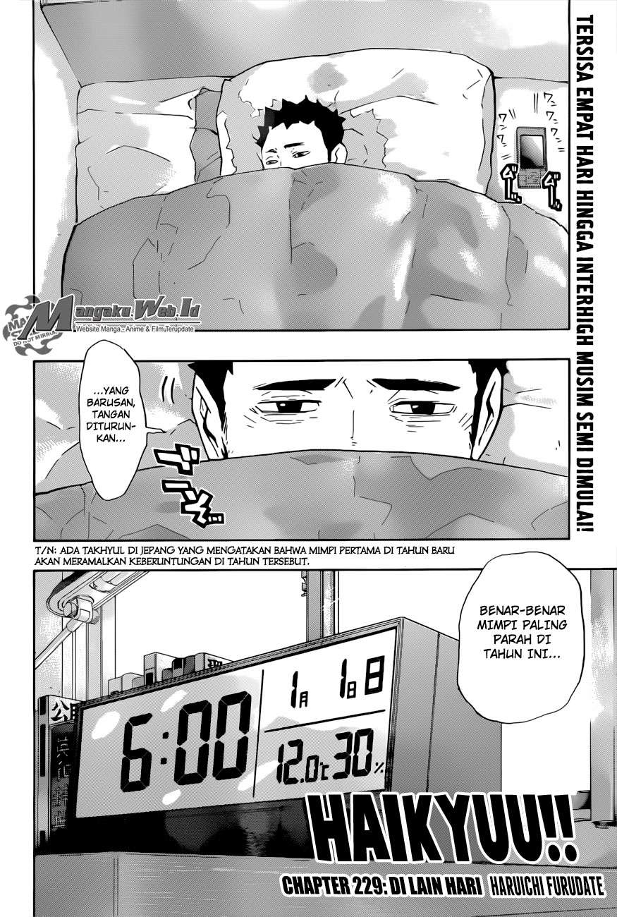 Haikyuu!! Chapter 229 Gambar 5