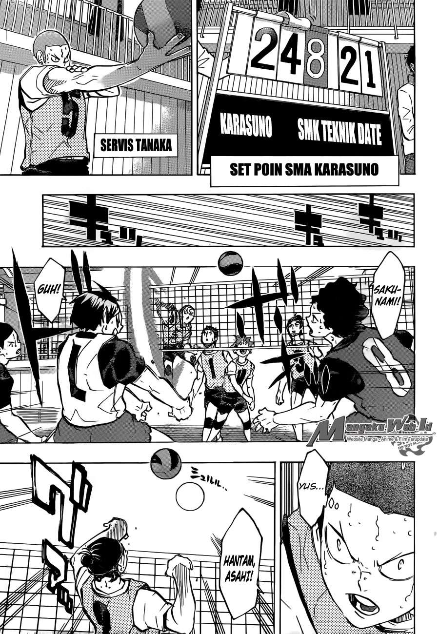 Haikyuu!! Chapter 227 Gambar 16