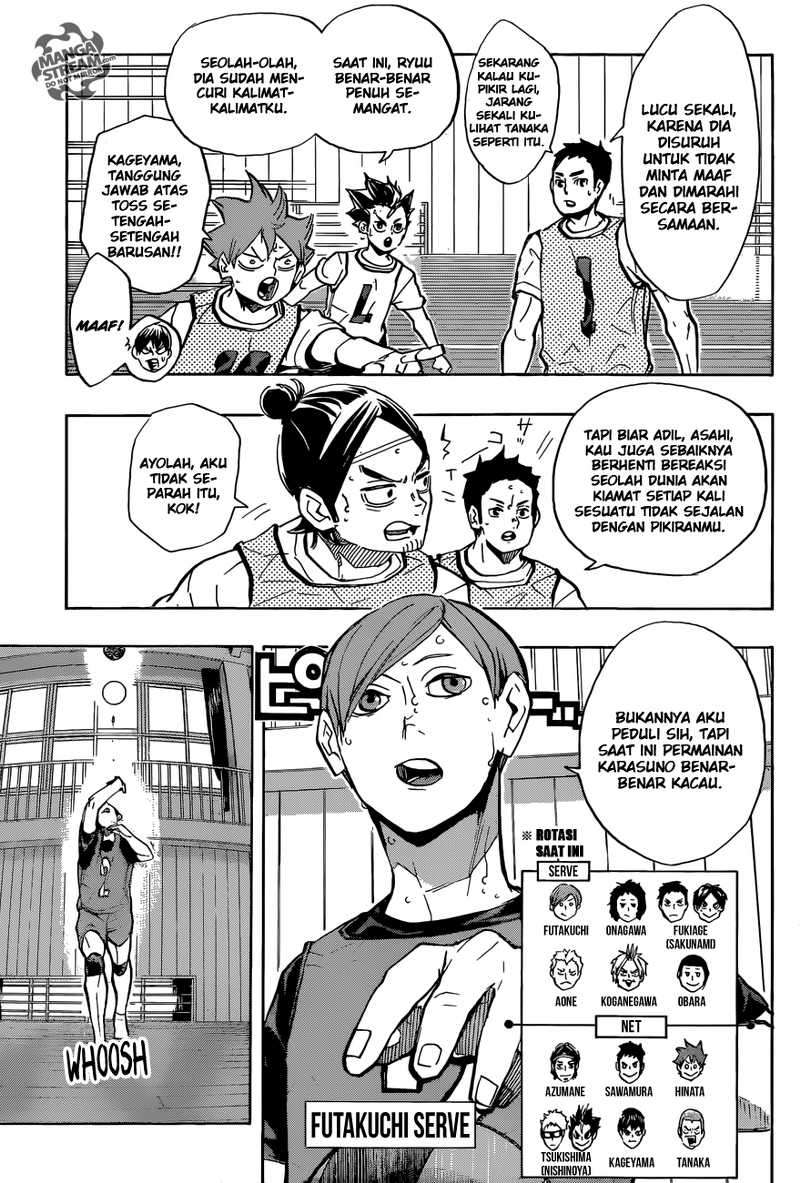 Haikyuu!! Chapter 225 Gambar 12