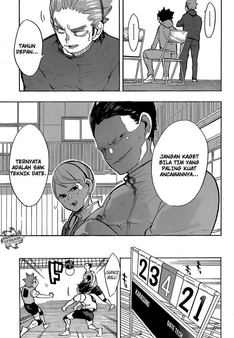 Haikyuu!! Chapter 225 Gambar 18