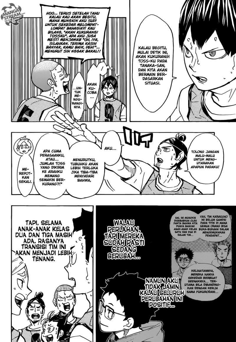 Haikyuu!! Chapter 225 Gambar 9