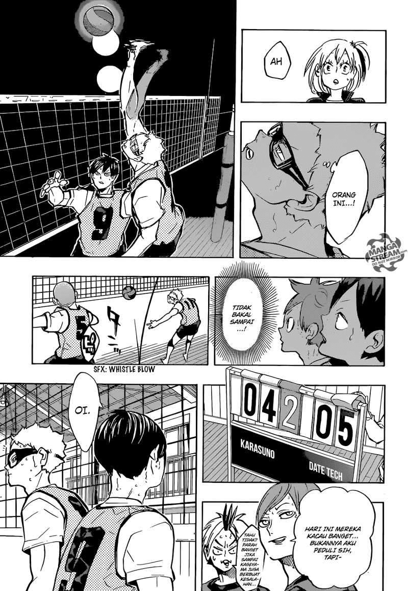 Haikyuu!! Chapter 224 Gambar 17