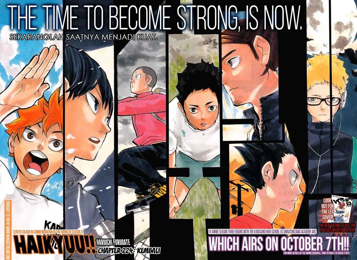 Haikyuu!! Chapter 224 Gambar 4