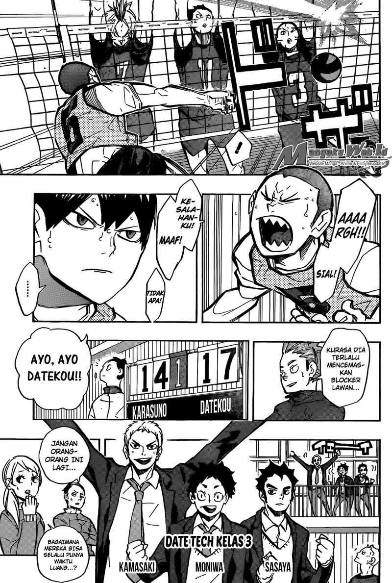 Haikyuu!! Chapter 223 Gambar 12