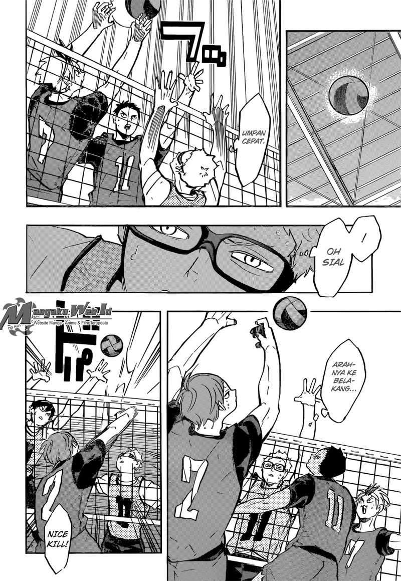 Haikyuu!! Chapter 223 Gambar 15