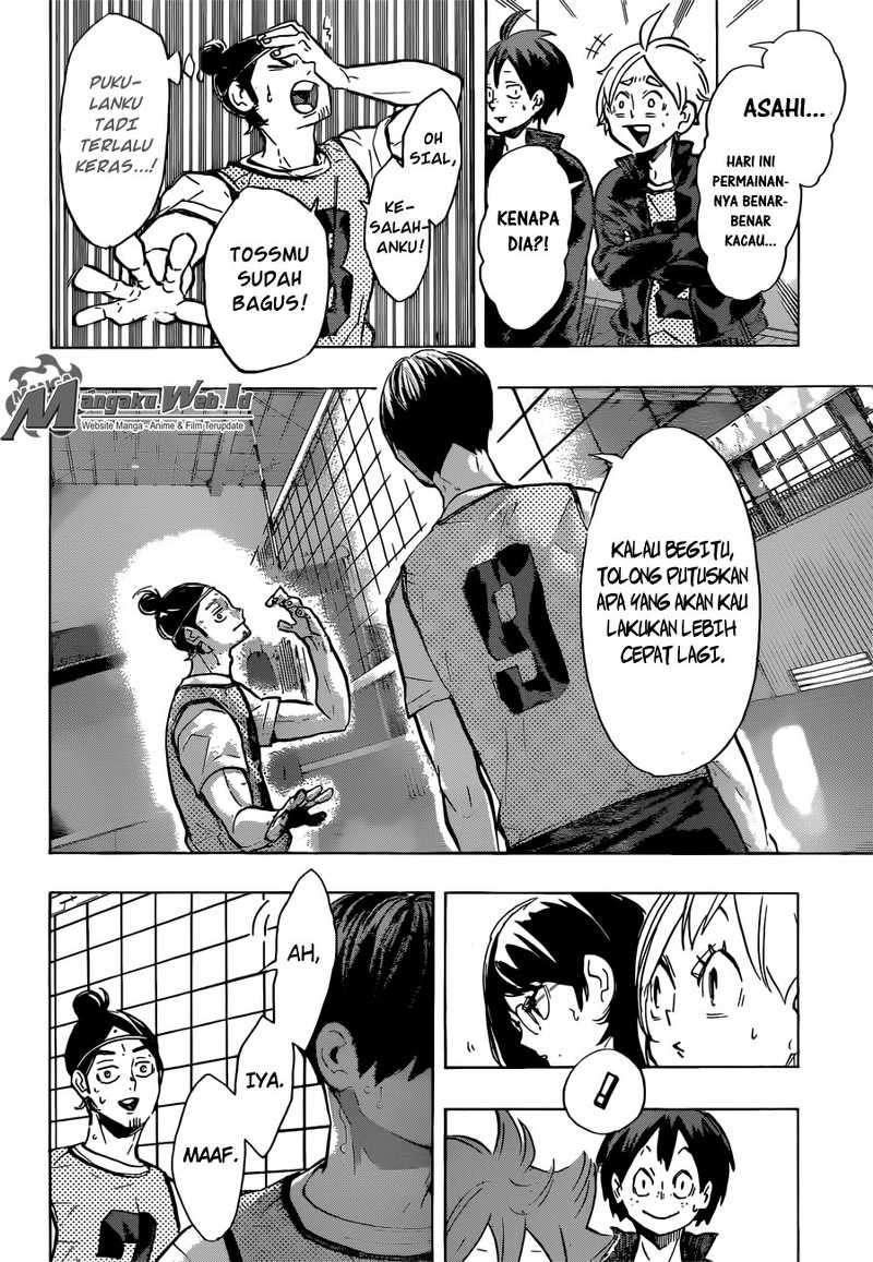 Haikyuu!! Chapter 223 Gambar 19