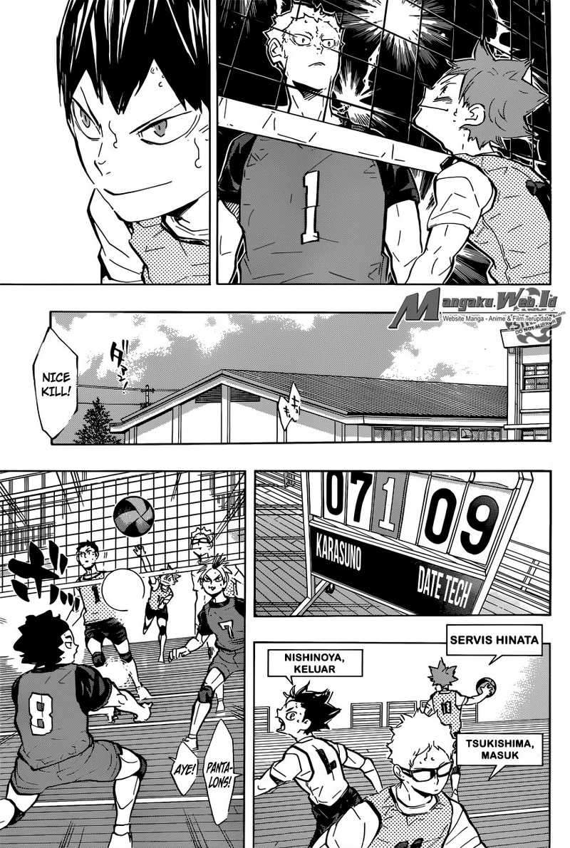 Haikyuu!! Chapter 222 Gambar 10
