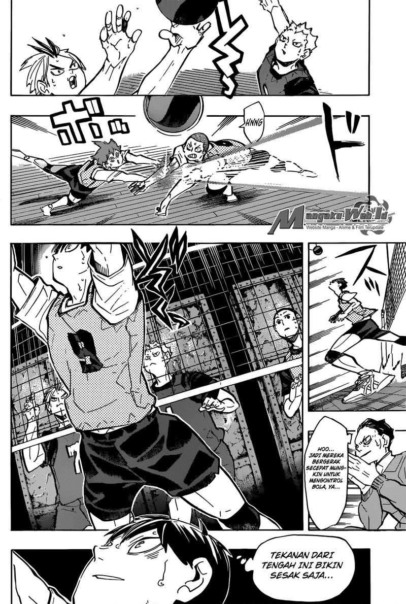 Haikyuu!! Chapter 222 Gambar 11