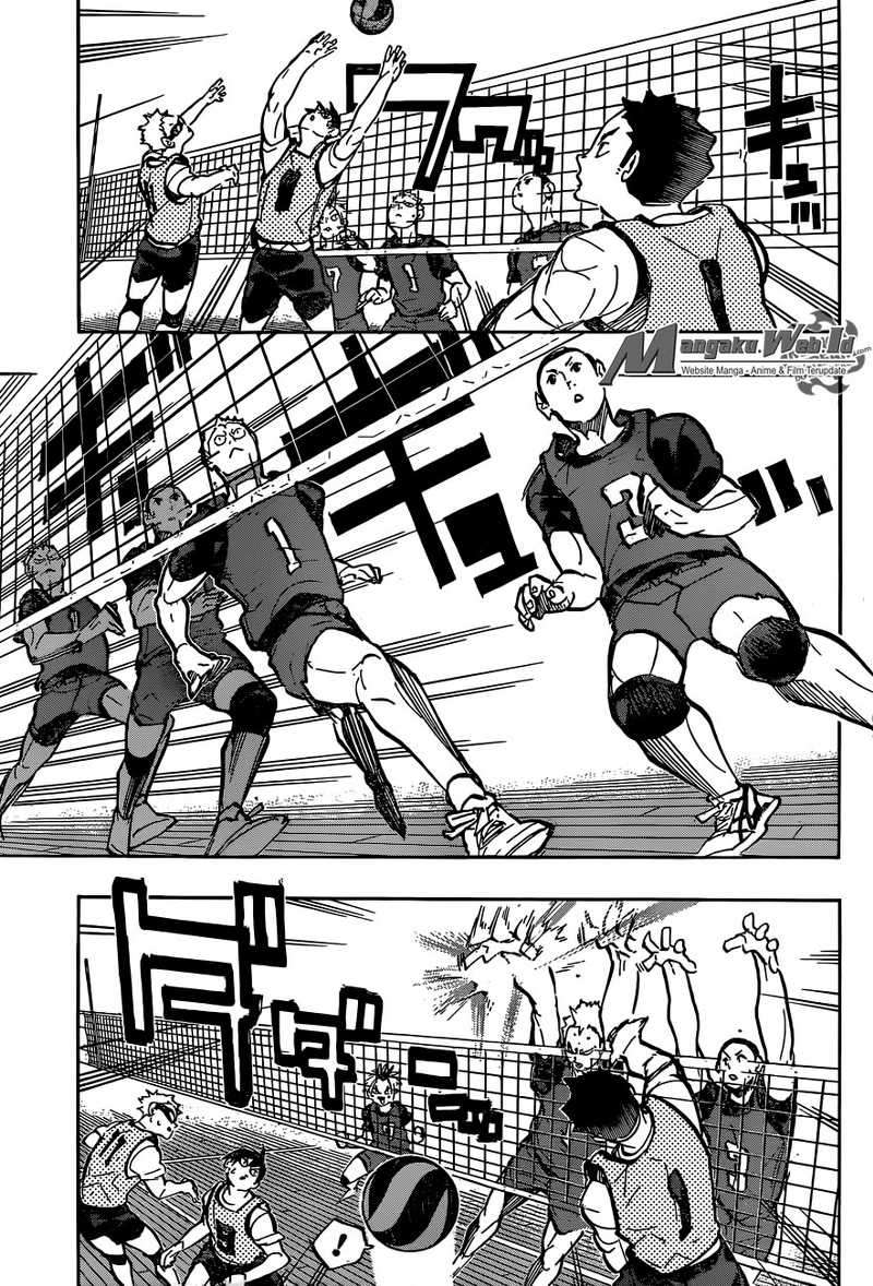 Haikyuu!! Chapter 222 Gambar 12