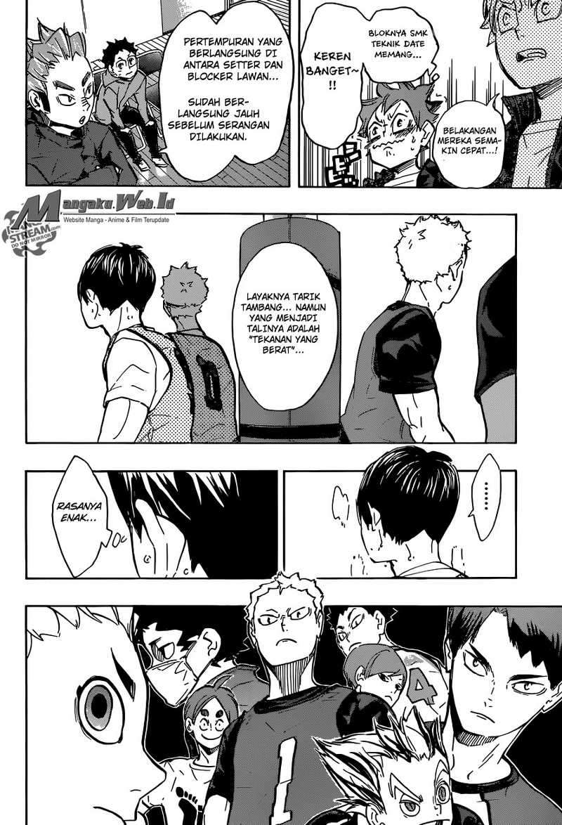 Haikyuu!! Chapter 222 Gambar 13