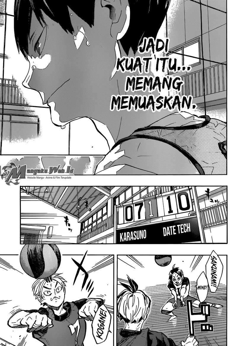 Haikyuu!! Chapter 222 Gambar 14