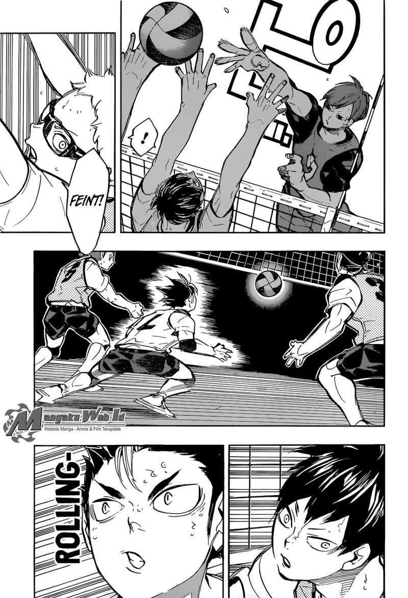 Haikyuu!! Chapter 222 Gambar 18