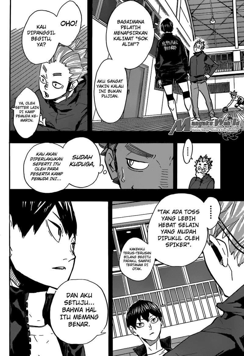 Haikyuu!! Chapter 222 Gambar 3
