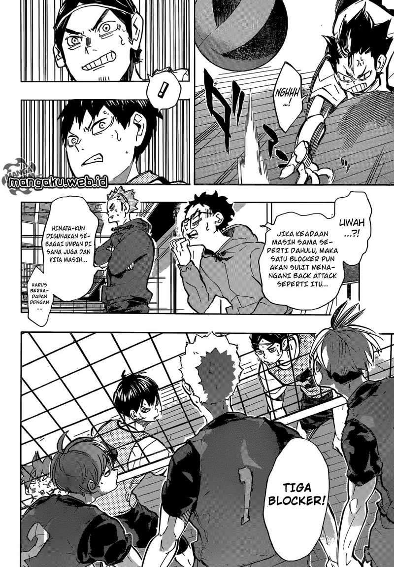 Haikyuu!! Chapter 221 Gambar 15