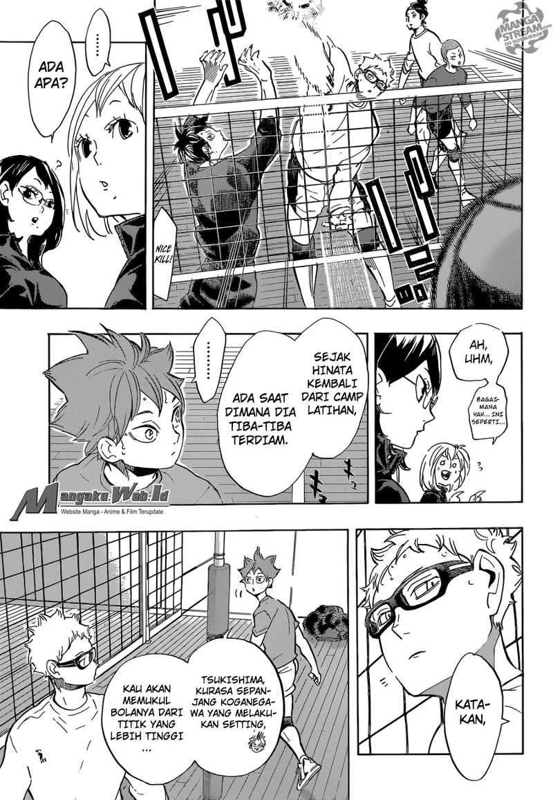 Haikyuu!! Chapter 221 Gambar 8