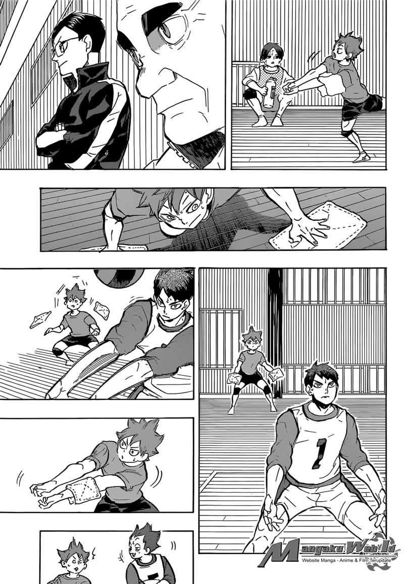 Haikyuu!! Chapter 218 Gambar 18
