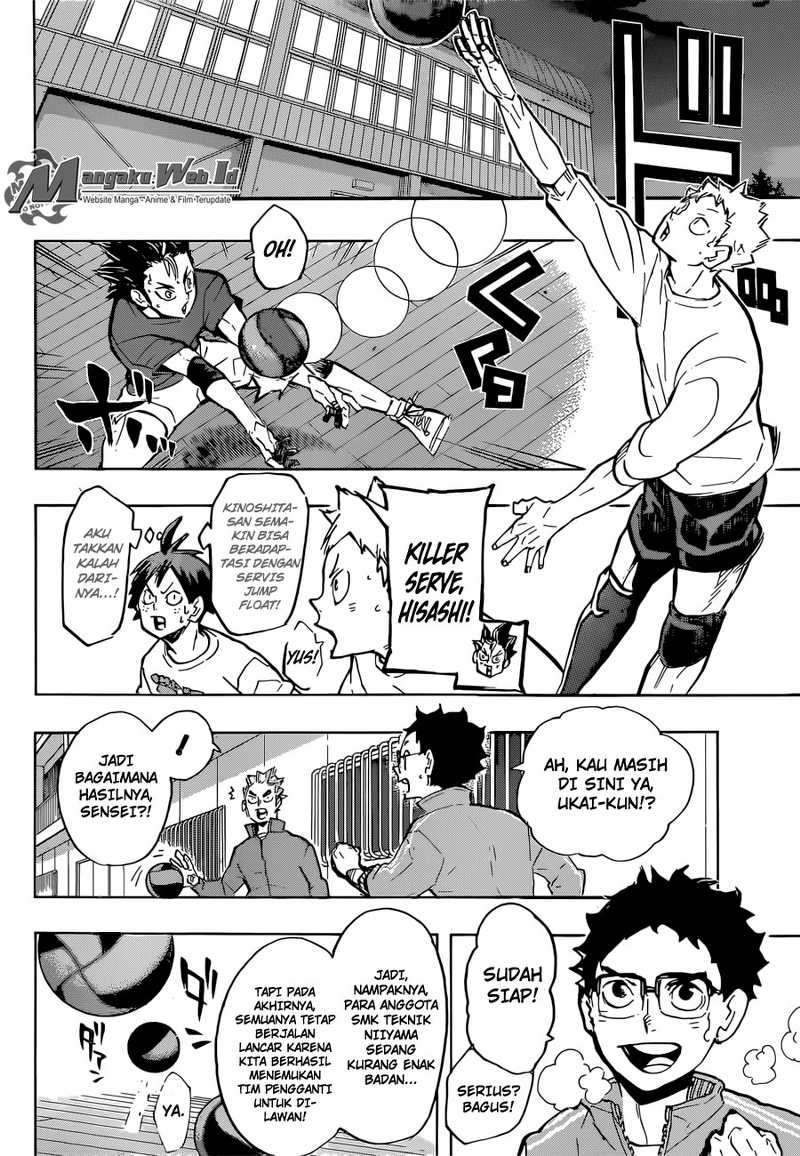 Haikyuu!! Chapter 216 Gambar 17