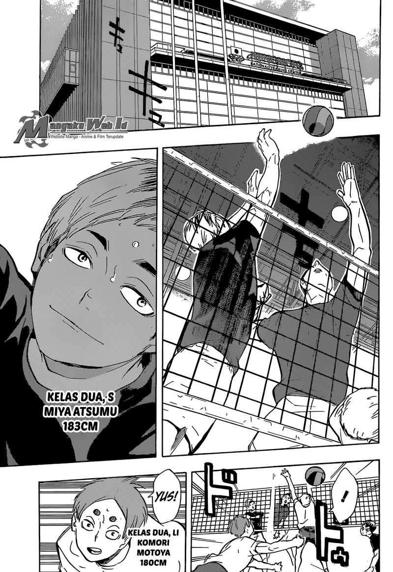 Haikyuu!! Chapter 214 Gambar 16