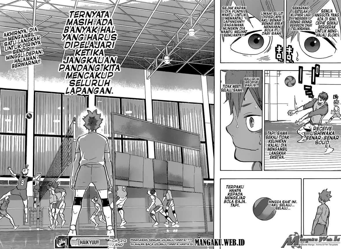 Haikyuu!! Chapter 212 Gambar 19