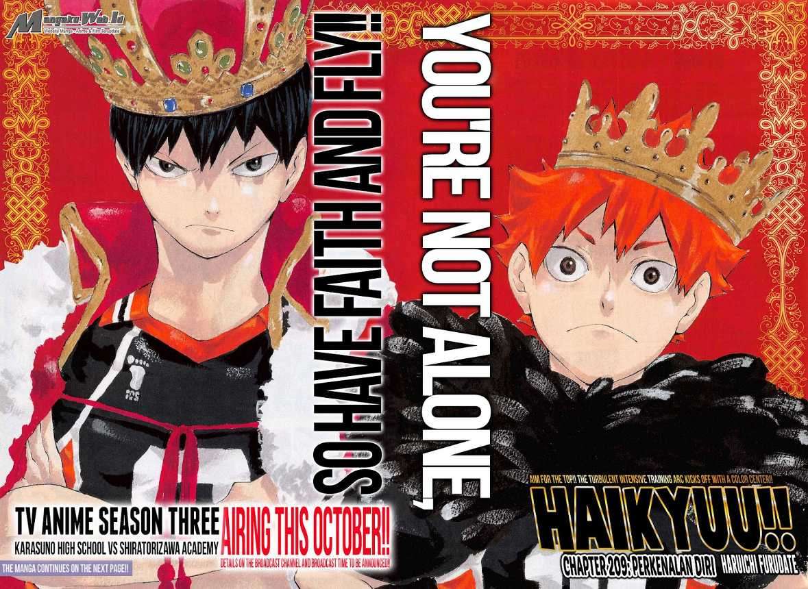 Haikyuu!! Chapter 209 Gambar 4