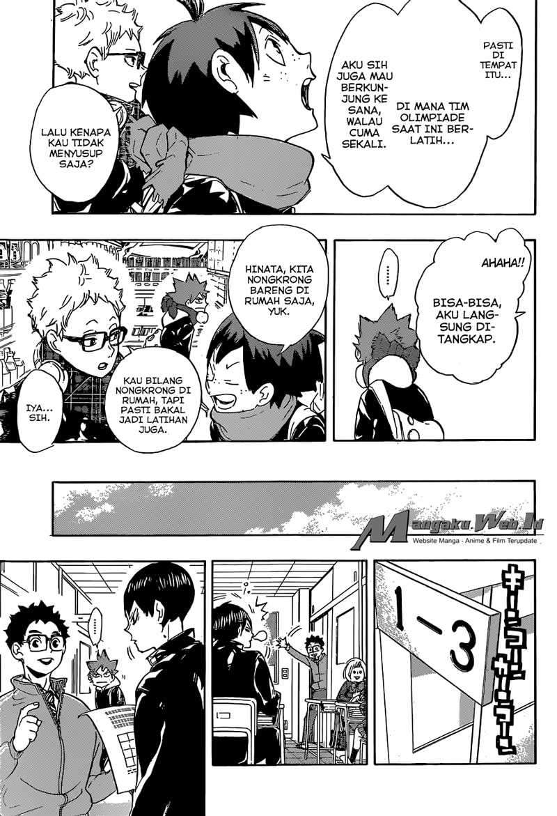 Haikyuu!! Chapter 208 Gambar 15