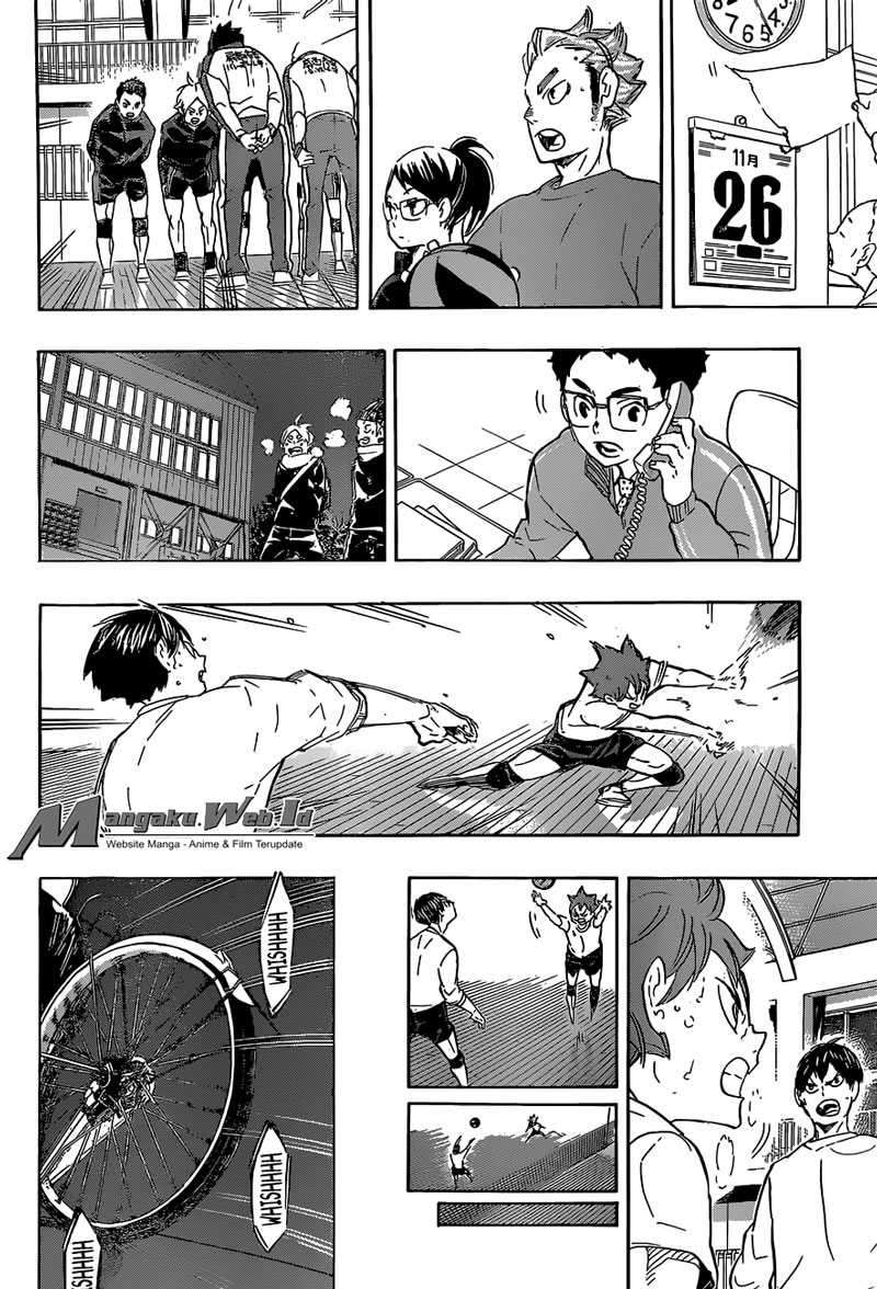 Haikyuu!! Chapter 208 Gambar 16