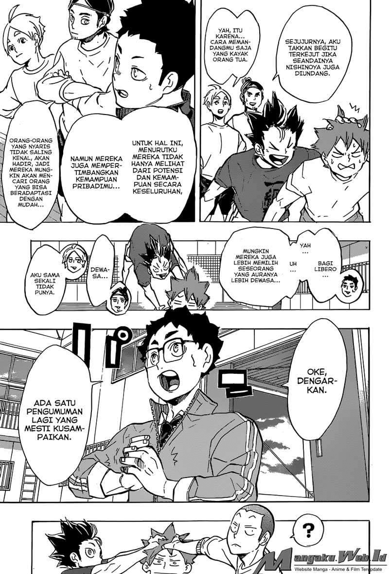 Haikyuu!! Chapter 208 Gambar 9