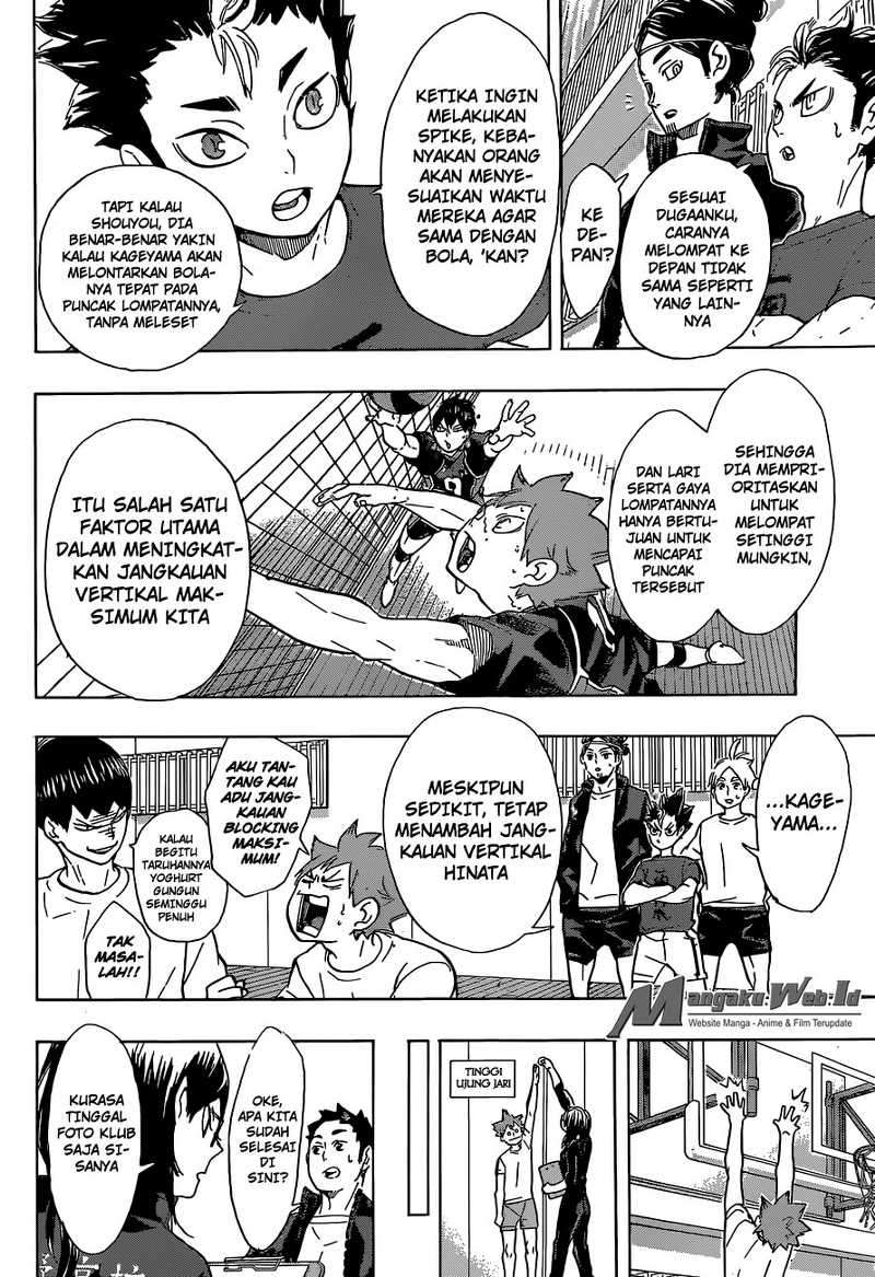 Haikyuu!! Chapter 207 Gambar 17