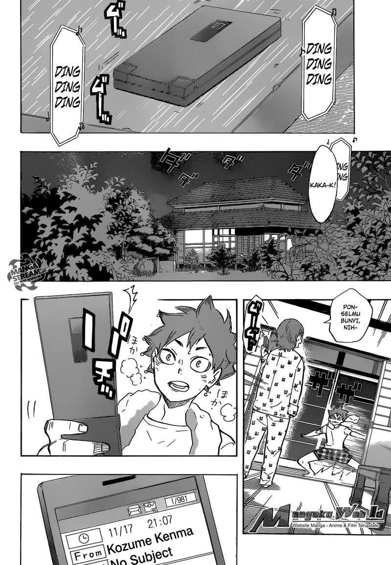 Haikyuu!! Chapter 206 Gambar 16