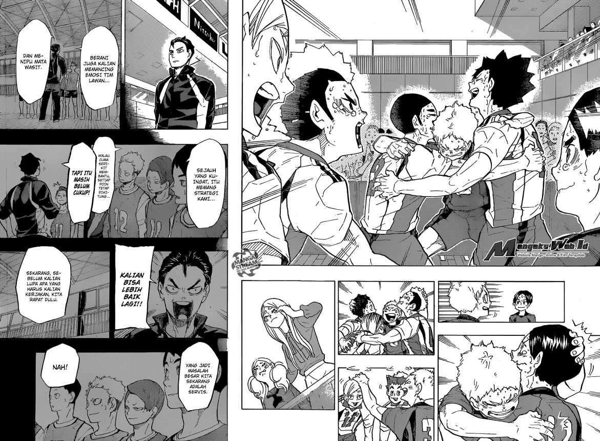 Manga Haikyuu!! Chapter 206 gambar nomor 2