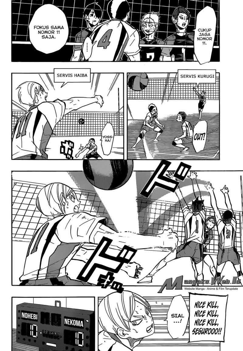 Haikyuu!! Chapter 202 Gambar 9