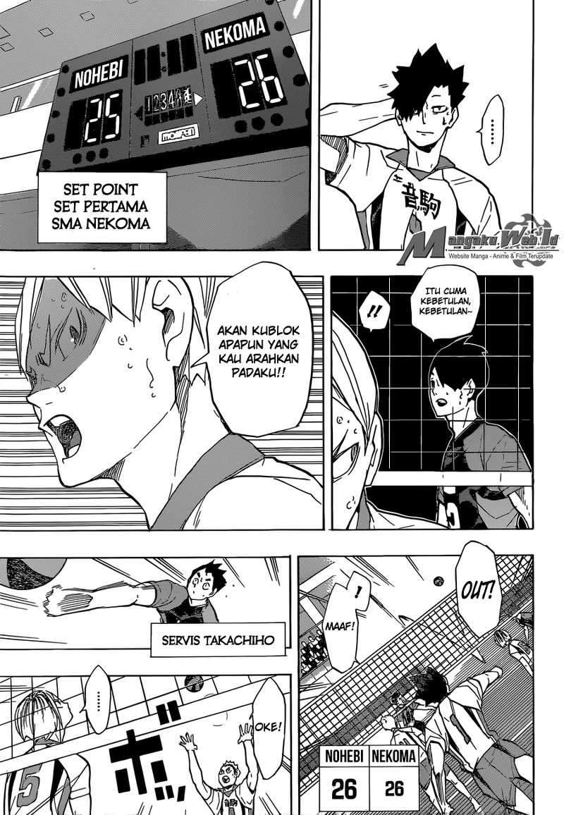 Haikyuu!! Chapter 201 Gambar 14