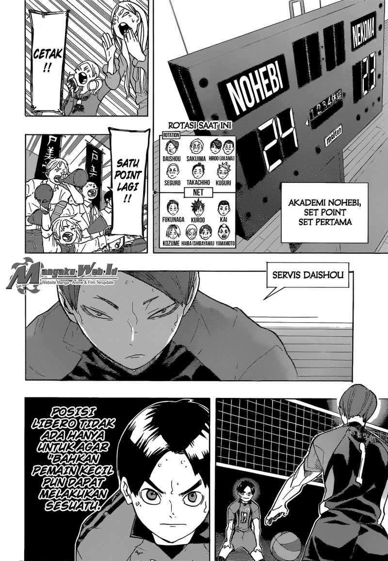 Haikyuu!! Chapter 201 Gambar 3