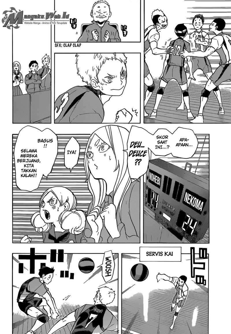 Haikyuu!! Chapter 201 Gambar 7