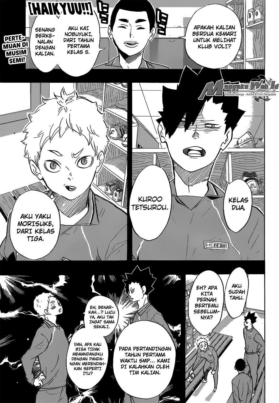 Manga Haikyuu!! Chapter 200 gambar nomor 2