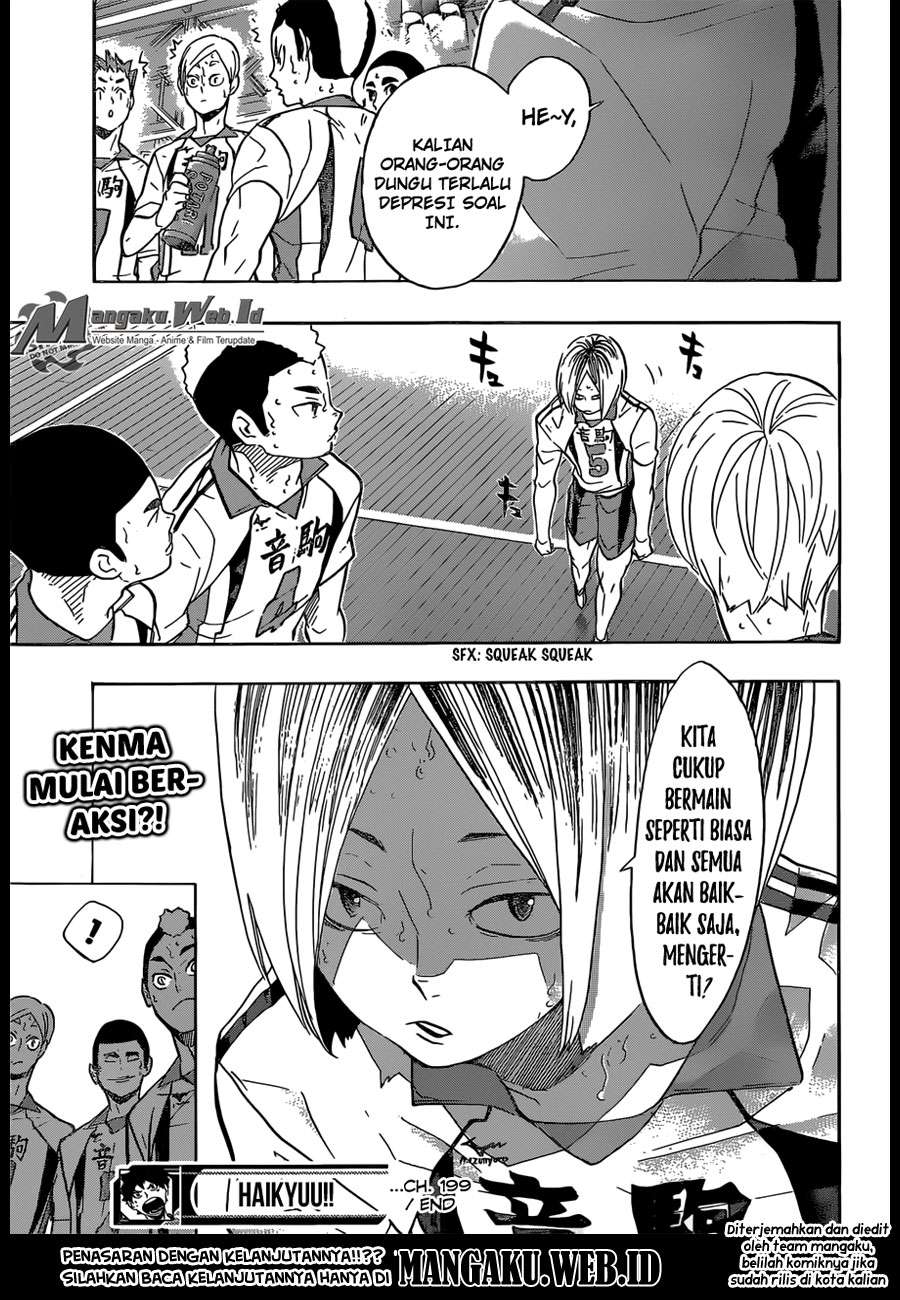 Haikyuu!! Chapter 199 Gambar 25