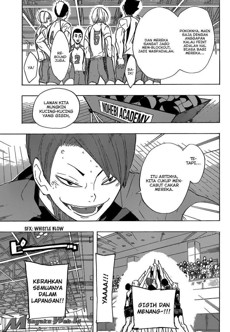 Haikyuu!! Chapter 196 Gambar 14