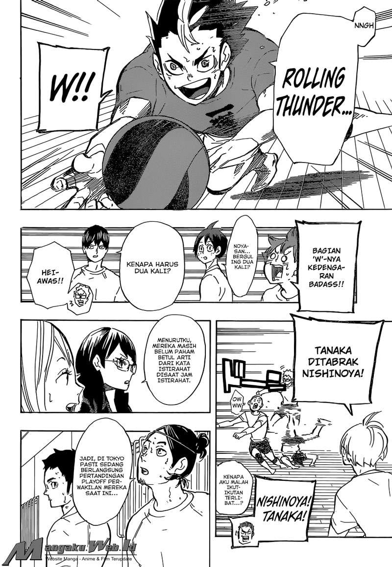 Haikyuu!! Chapter 196 Gambar 17