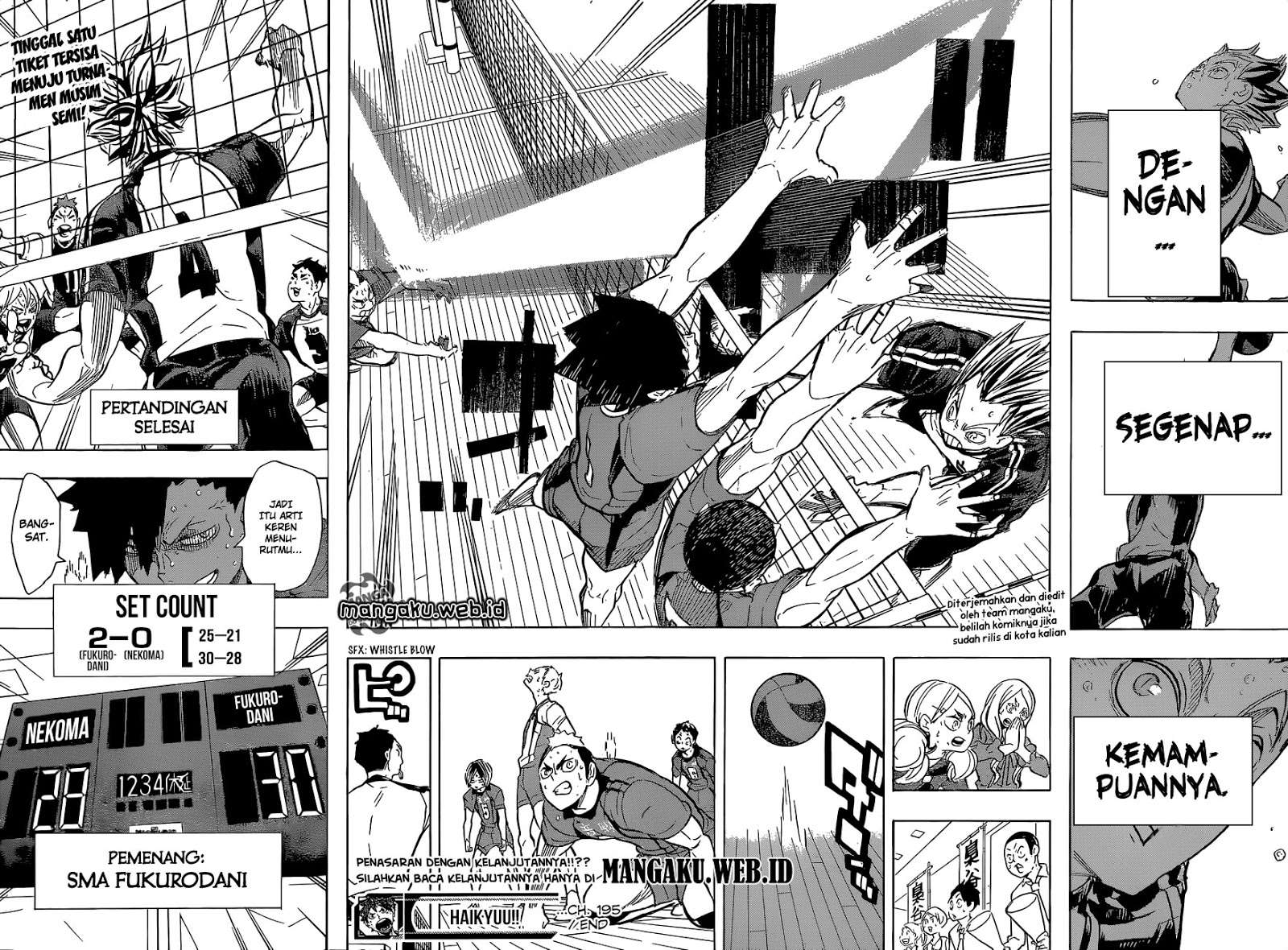 Haikyuu!! Chapter 195 Gambar 17