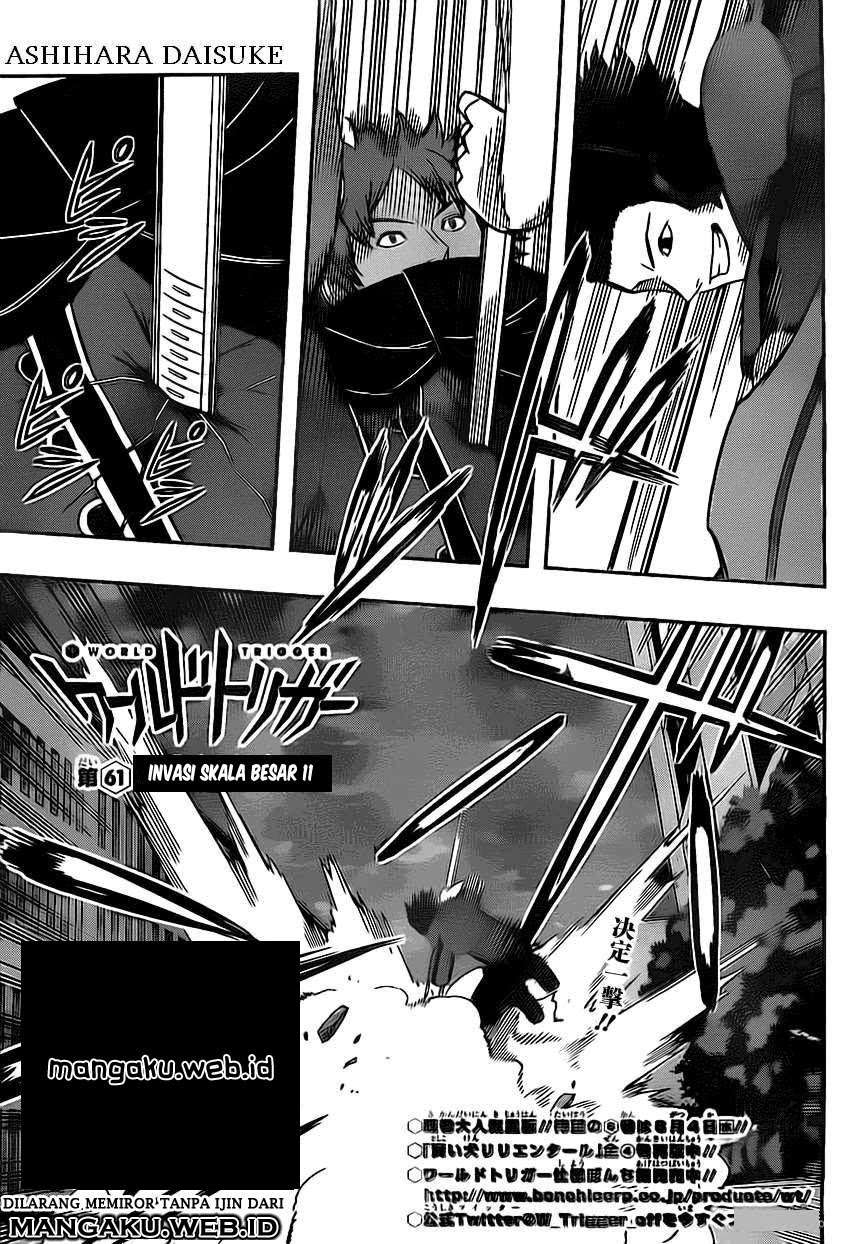 Manga World Trigger Chapter 61 gambar nomor 2