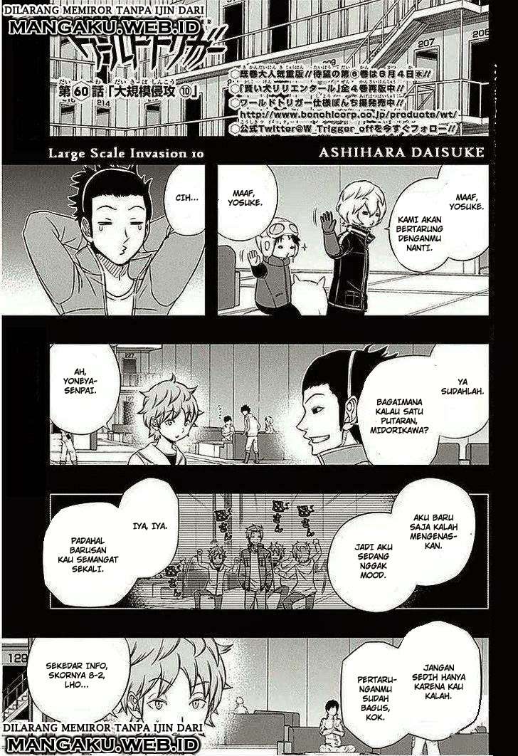 Manga World Trigger Chapter 60 gambar nomor 2