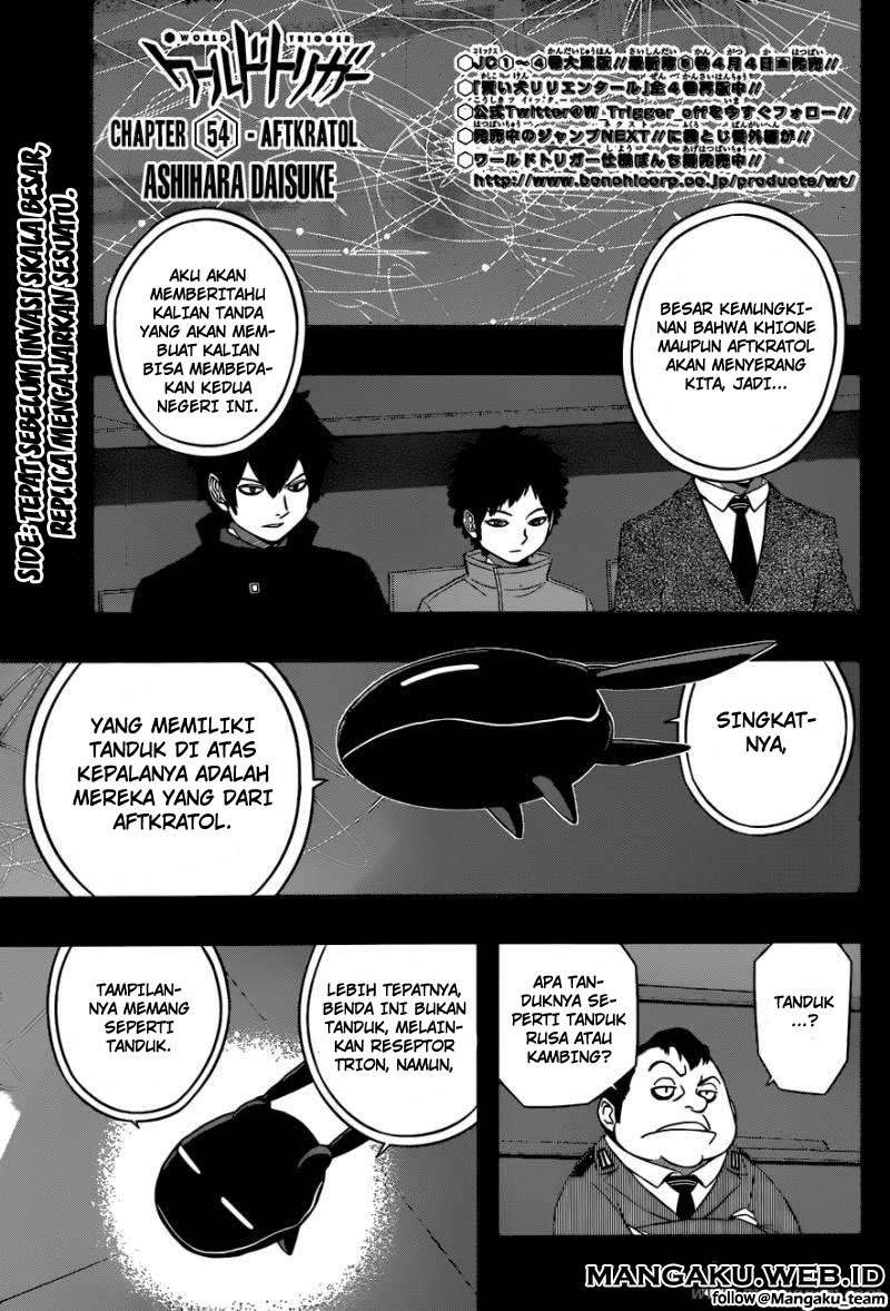 Komik World Trigger Chapter 54 gambar nomor 1