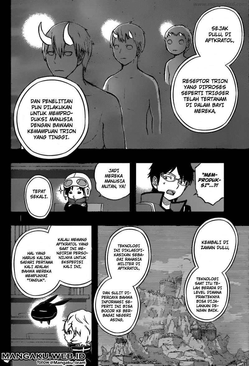 Manga World Trigger Chapter 54 gambar nomor 2