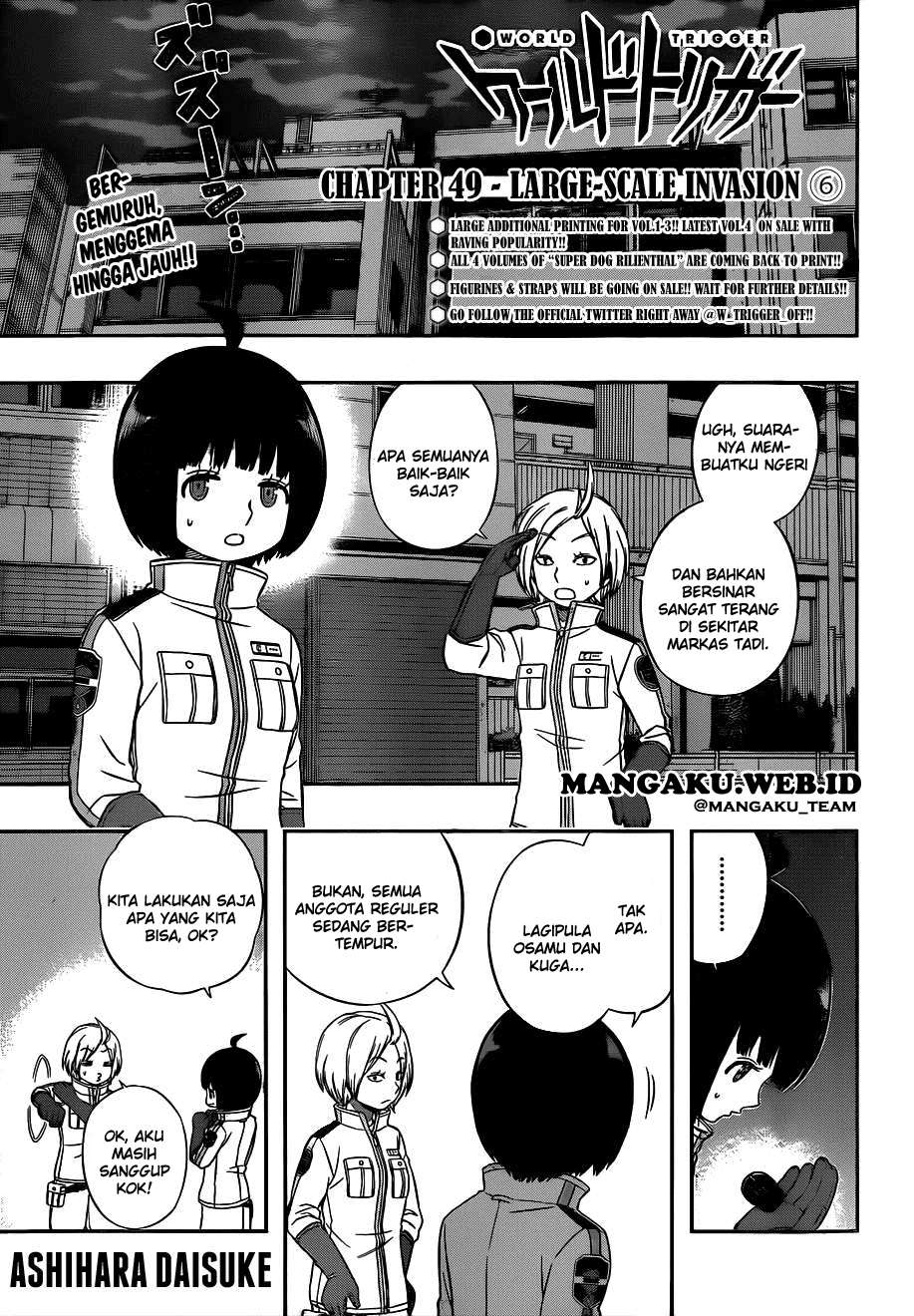 Komik World Trigger Chapter 49 gambar nomor 1