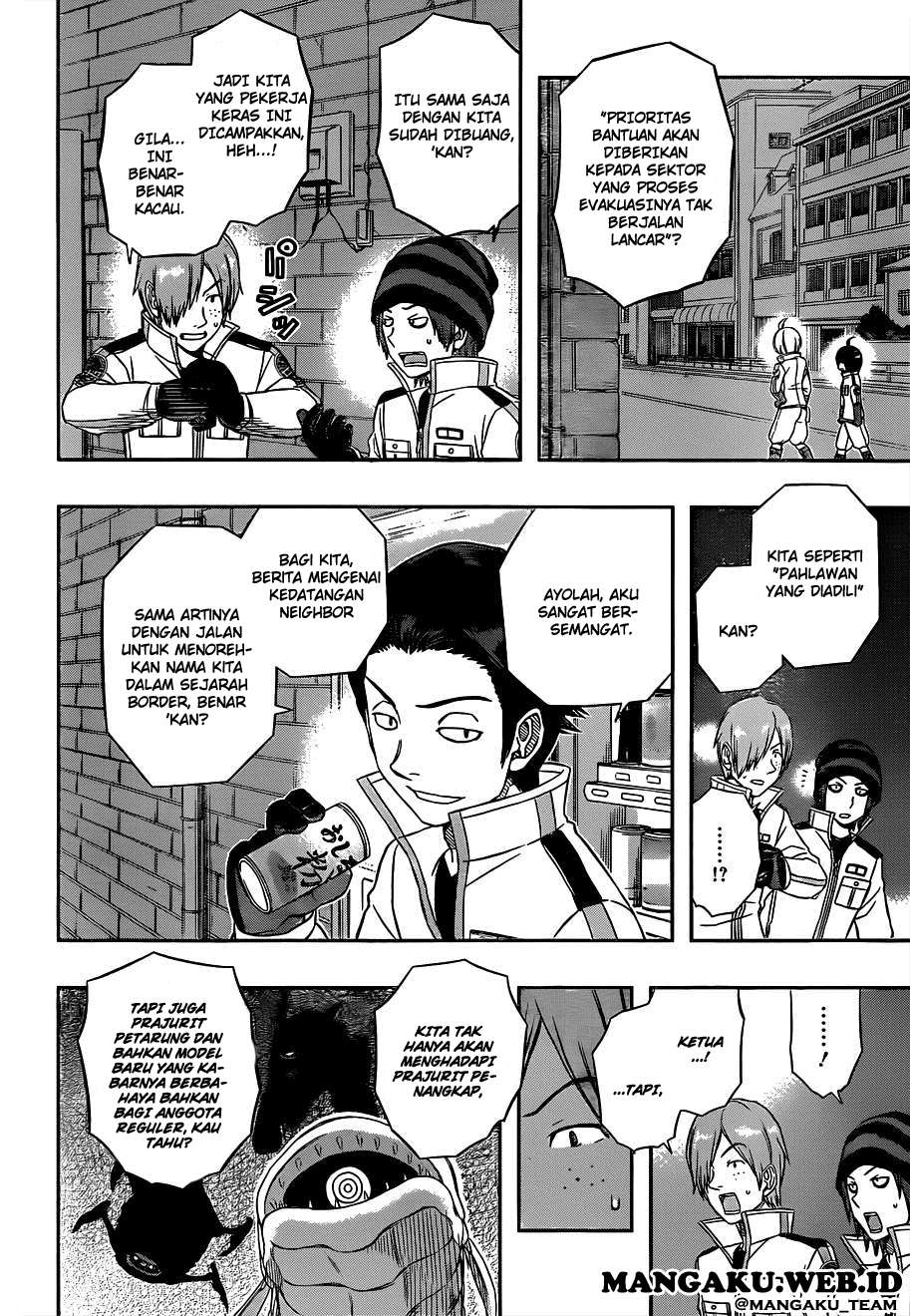 Manga World Trigger Chapter 49 gambar nomor 2