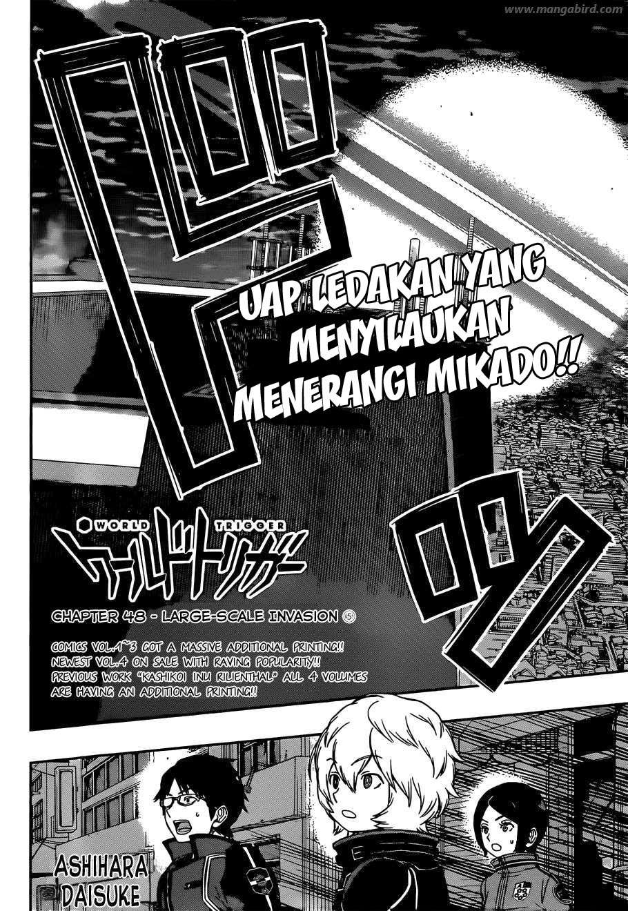 Manga World Trigger Chapter 48 gambar nomor 2