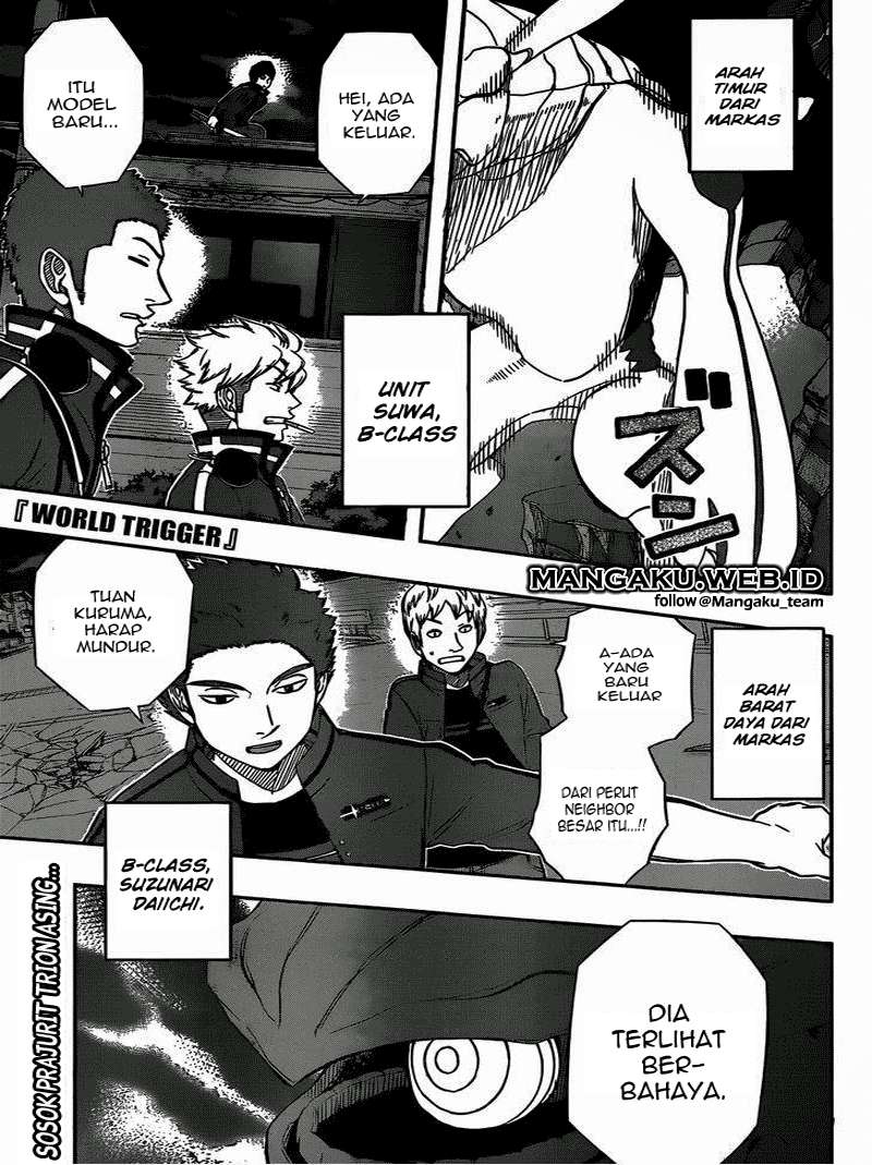 Manga World Trigger Chapter 45 gambar nomor 2