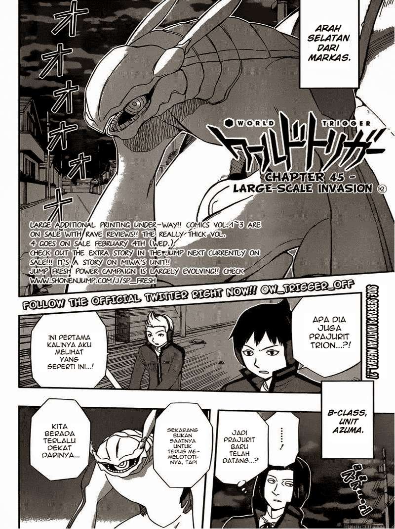World Trigger Chapter 45 Gambar 3