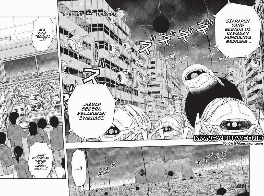 Manga World Trigger Chapter 44 gambar nomor 2